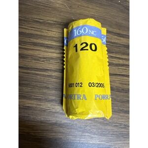 Vintage Kodak Portra 160NC 120 Medium Format Film Exp 2005